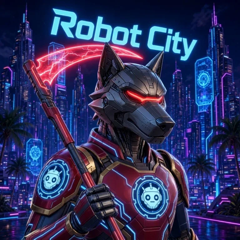Robot City #13 Vector