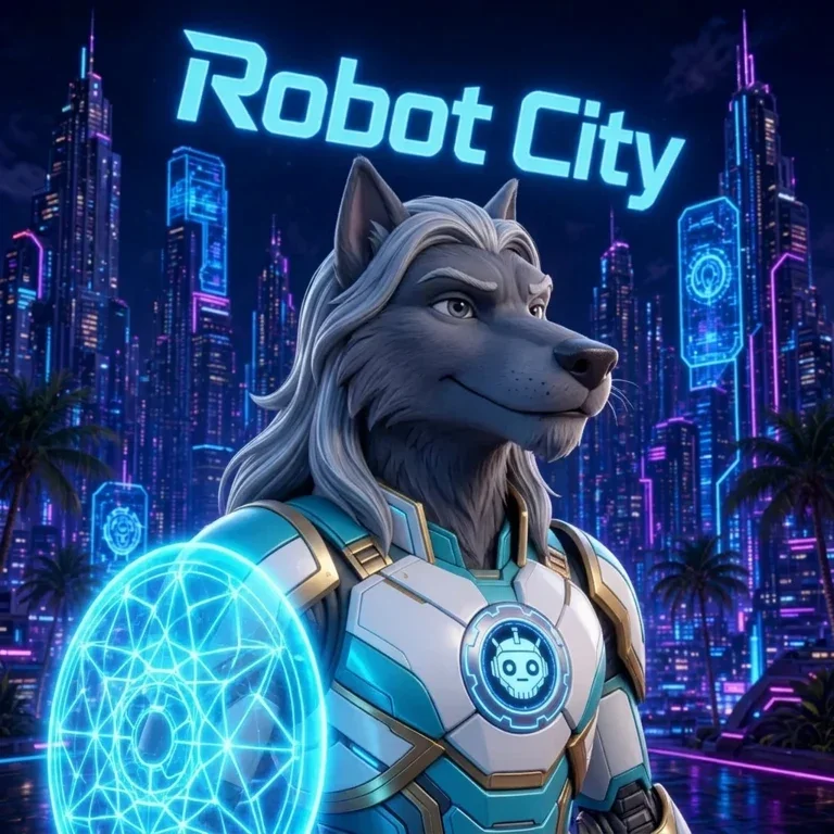 Robot City #14 Halo