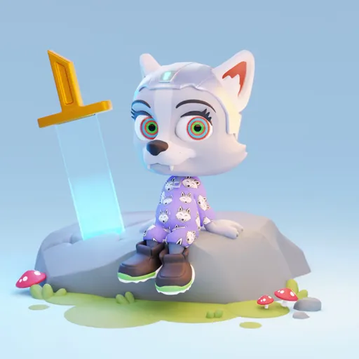 Wolf Puppy #1847